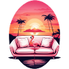 Canapé Flamingo
