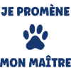 Je promène mon maitre