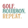 Bourbon & Golf Whikey Golfspieler Golfer