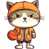 Basketball Cat