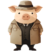 Piggy as detective