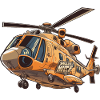 Comic Helicopter