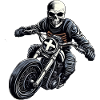 Motorcycle Skeleton