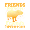 Venner lader ikke venner Capybara-mindre Capybara M