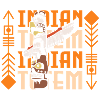 Indianer Ureinwohner Federschmuck