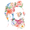 Beard Lover Bearded Man Flower
