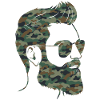 Beard Lover Bearded Man Camo