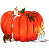 Citrouilles et chauves-souris
