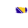 Bosnie-Herzégovine Drapeau Bosnie