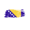 Bosnie-Herzégovine Drapeau Bosnie