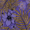Tropical Flowers and Leaves