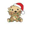 Otters Christmas Winter Animals Otters
