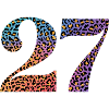 27th Birthday Leopard