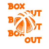 Boxout Basketball Player Basketball Hoop Basketball Fan