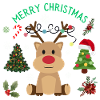 Merry Christmas Celebrate with Joy