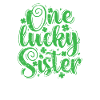 Une sœur chanceuse Saint-Patrick