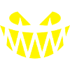 Halloween Fright (Smile / Teeth / Yellow)