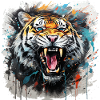 Tiger Design Tiger Head