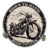 Logo de moto/vélo/deux-roues/véhicule/moteurs