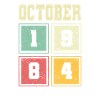 39ème Anniversaire Octobre Millésime 1984