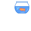 Haustiere Goldfisch Spruch Kuscheltier Aquarium