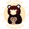 Me Love Winning Bear