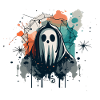Halloween cute ghost