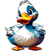 Cute little duck