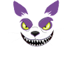 Grinning cat grinning cat face