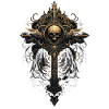 Croix gothiques design victorien
