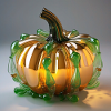 Glass pumpkin