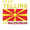 Macedonia Travel Balkan Flag Macedonian