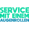 Service Mit Einem Augenrollen