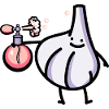 Garlic and perfume