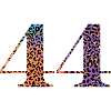 44th Birthday Leopard