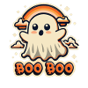Boo Boo Halloween Ghost