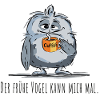 Der frühe Vogel kann mich mal - Kaffee, Spruch