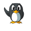 Süßer Pinguin