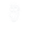 Tête gothique mélancolie sombre
