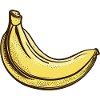 Illustration banane