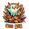 Halloween Ghost Woo Yay