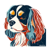 Cavalier King Charles Spaniel Art