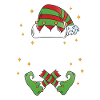 The Yoga Master Elf Namaste