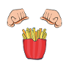 Funny Fries Funny French Fries