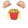 Funny Fries Funny French Fries