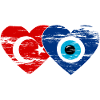 Turkey Nazarperle heart used