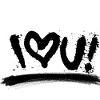I Love U T-shirt
