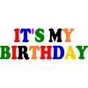 It's my birthday