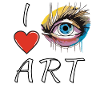 I LOVE ART EYE