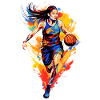 Basketball Women Basketball Player